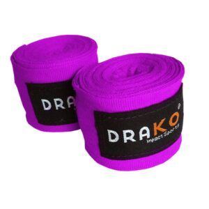 Drako Intro Handwraps Mex Style - Purple, One Size