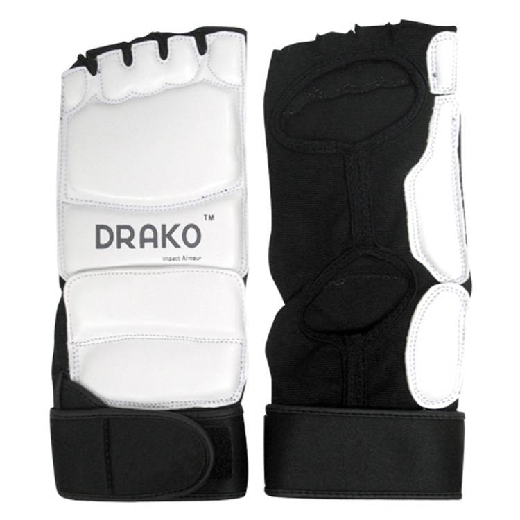 Drako TKD Foot Protector - SPE42230WHE Drako TKD Foot Protector