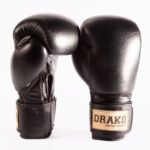 Drako Classic Leather Boxing Gloves - Image 2