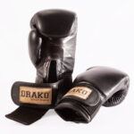 Drako Classic Leather Boxing Gloves - Image 4