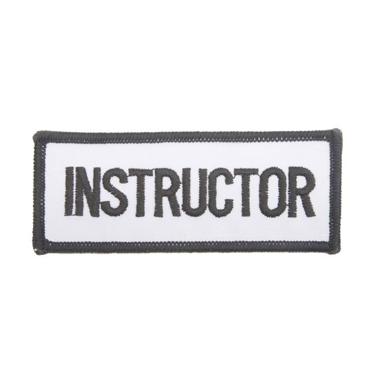 Instructor with Black Trim Patch