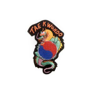 Taekwondo Dragon Patch