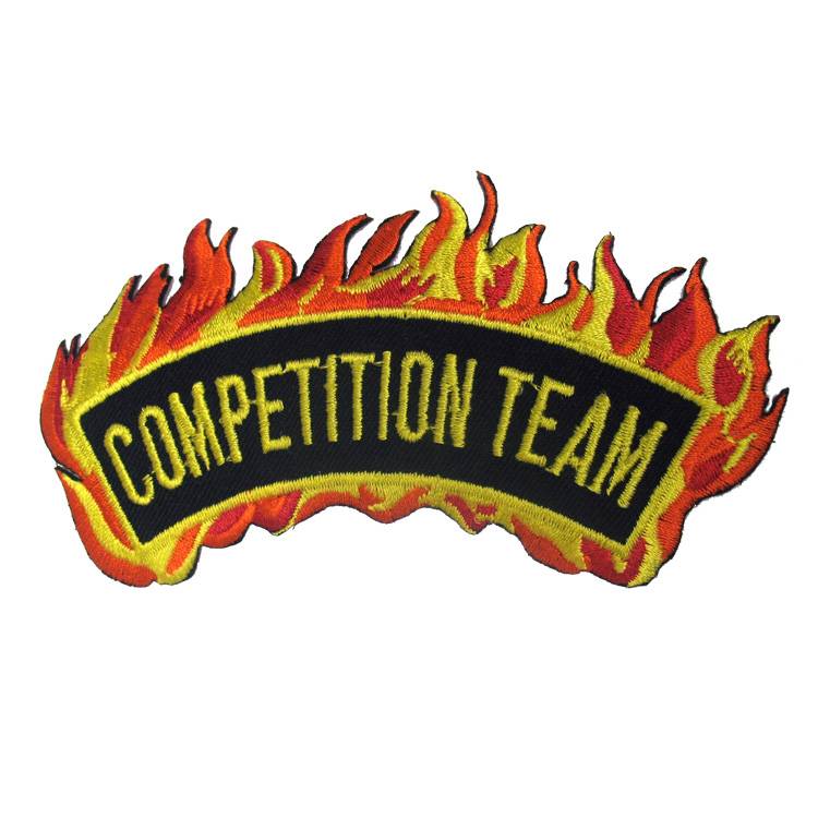 ACC8090MUI Patch Competition Team 750x750 Competition Team Flame Patch