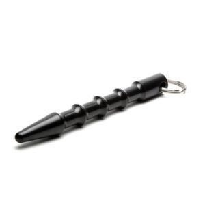 Keychain Mini Baton Pointed w Finger Grip