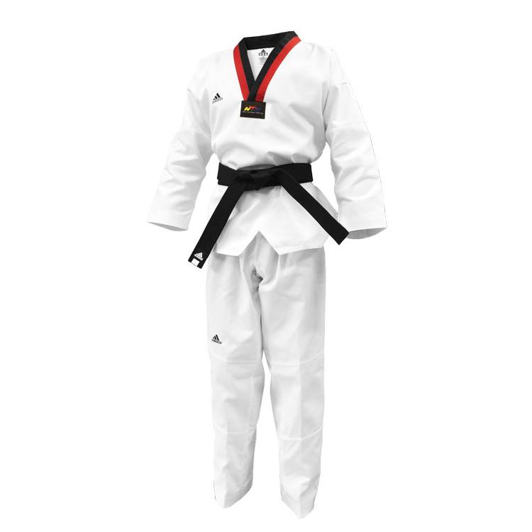 Adidas Adi-Club WTF Red-Blk Dobok