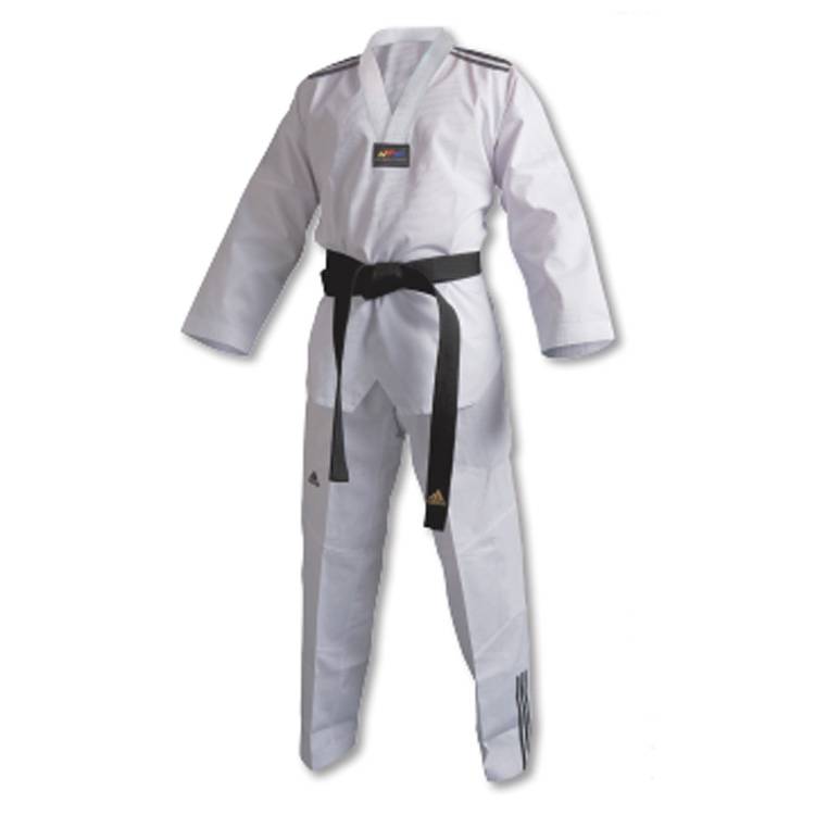 ADITCB02-Adi-Club-3-Stripe Adidas Adi-Club WTF 3-Stripe Dobok