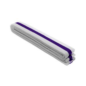 Drako Colour Stripe Belts - Purple, 00