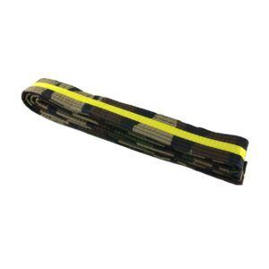 Drako Camo w Single Colour Stripe Belt - Yellow, 2