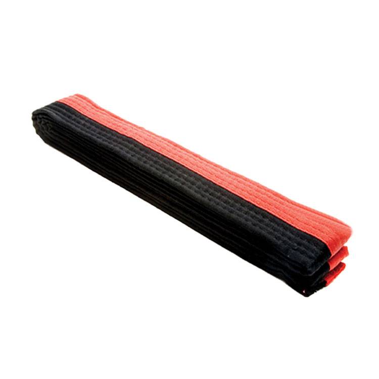 Drako Half Colour Red/Black Belt Drako Half Colour Poom Do Belt