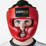Drako Vinyl Training Boxing Headgear - Image 6