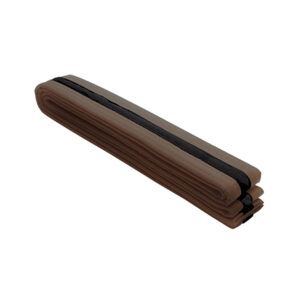 Drako Black Stripe Belt - Brown, 0
