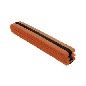 Drako Black Stripe Belt - Orange, 1
