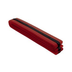 Drako Black Stripe Belt - Red, 0