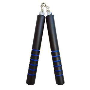 Nunchaku Chain with Groove Rings