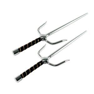 Wacoku Round Pommel Chrome Sai