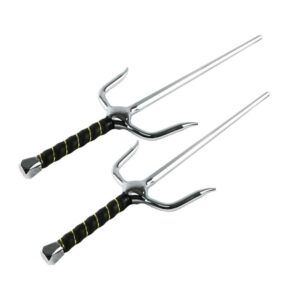 Wacoku Octagon Pommel Chrome Sai
