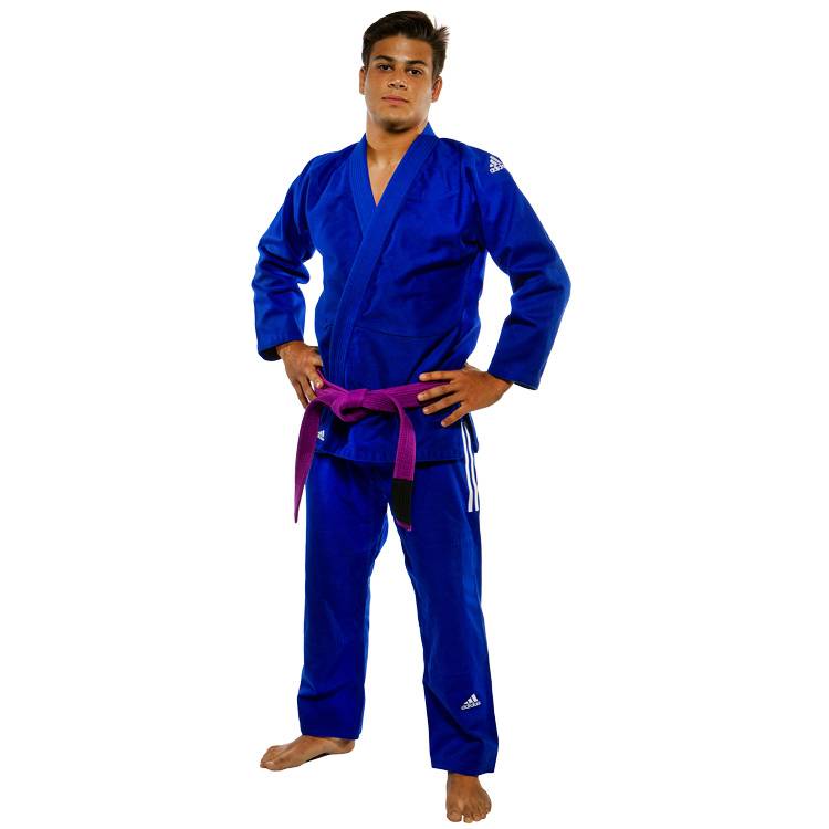 Adidas BJJ -Champion - Blue Adidas Champion Jiu Jitsu Kimono - Image 1