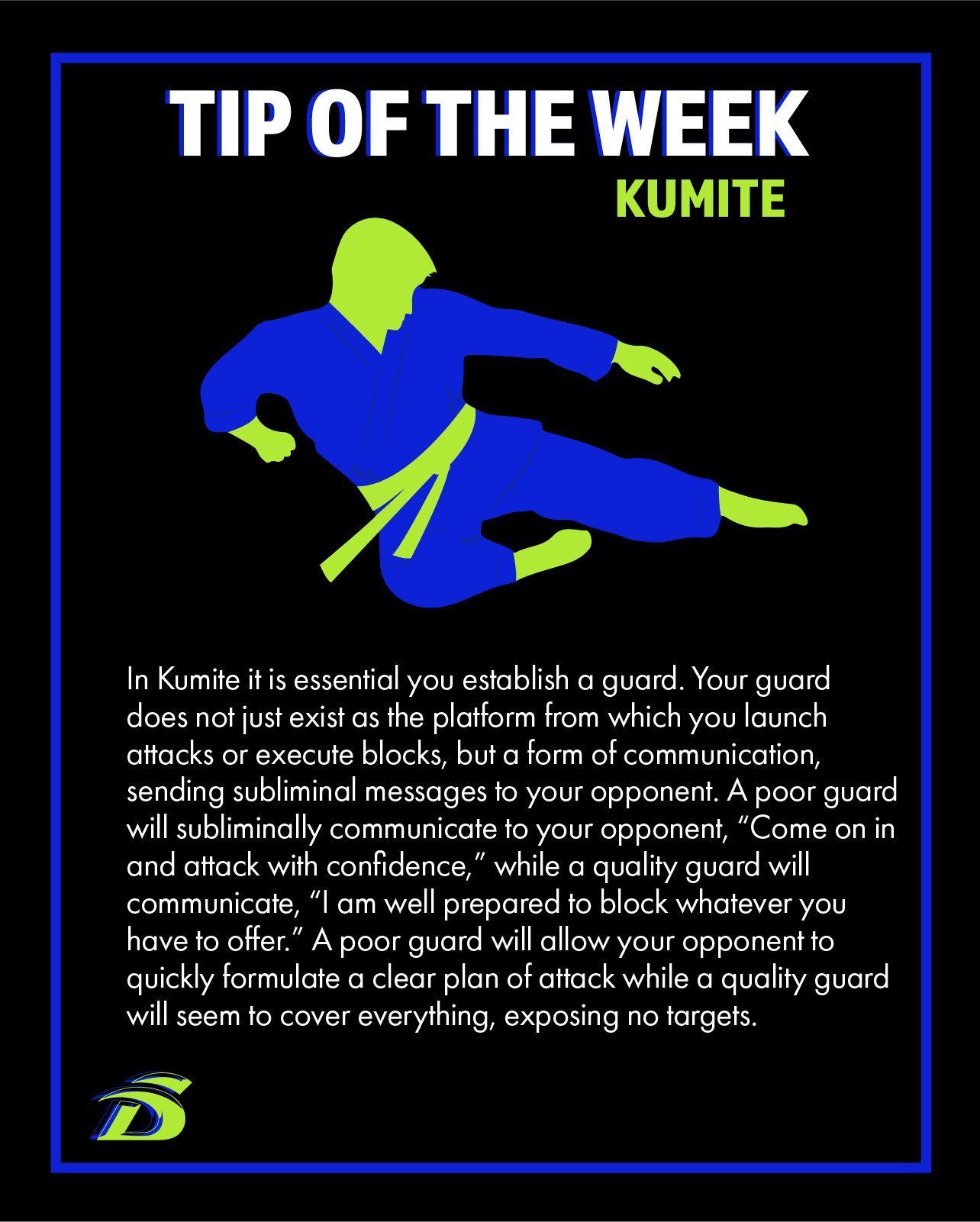 Bushido Tip of the Week Kumite