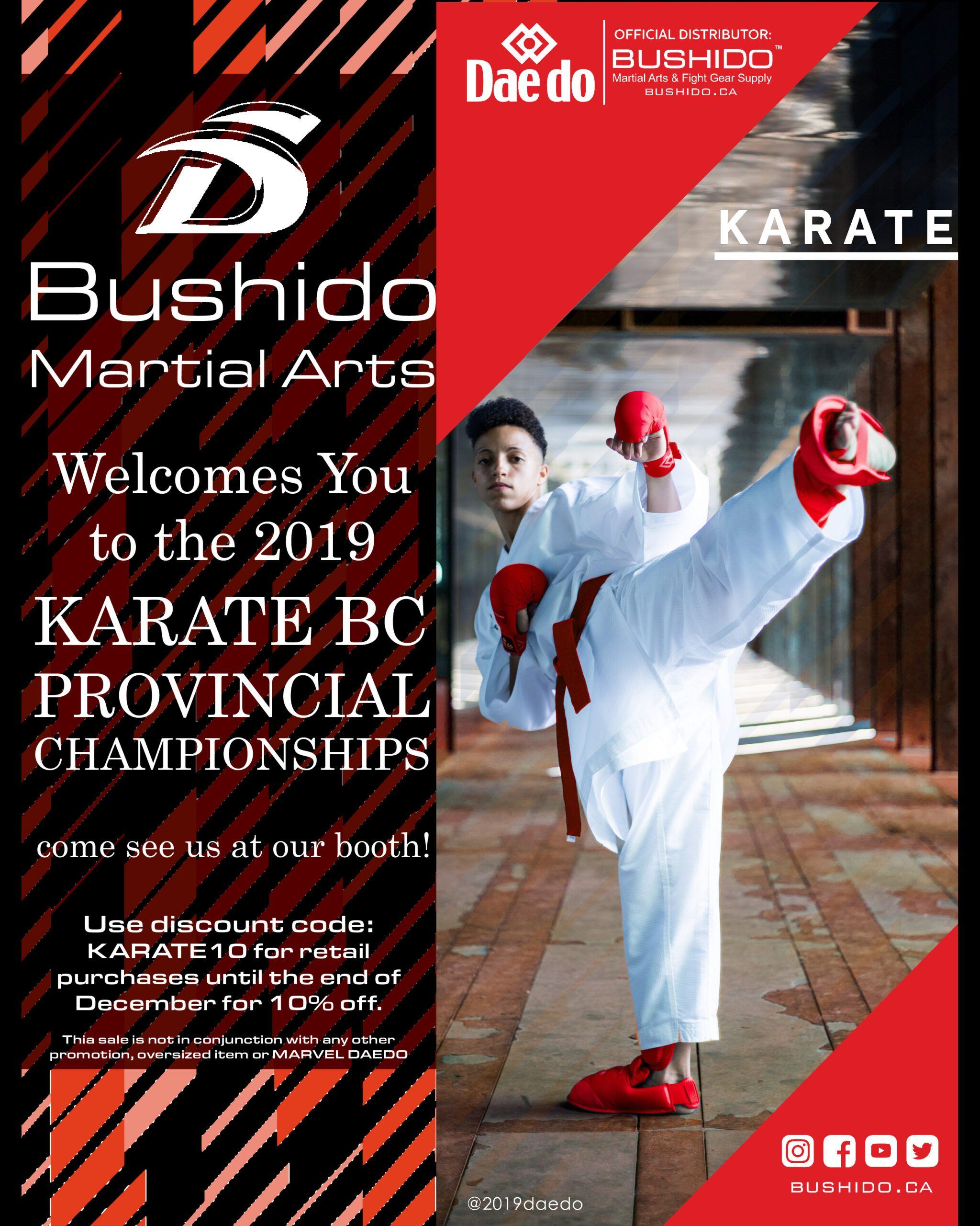 2019 Provincial Karate Championships