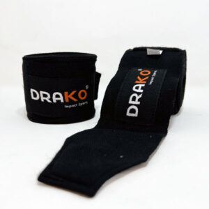 Drako Merit Mexican Handwraps 180" - Black, 180