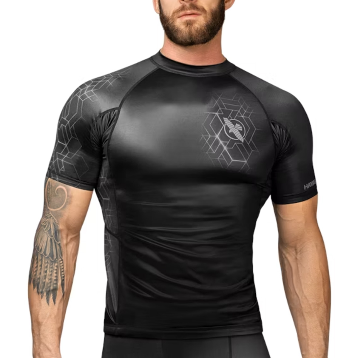 hayabusa-geo-short-sleeve-rashguard-1 Hayabusa GEO Short Sleeve Rashguard - Image 1